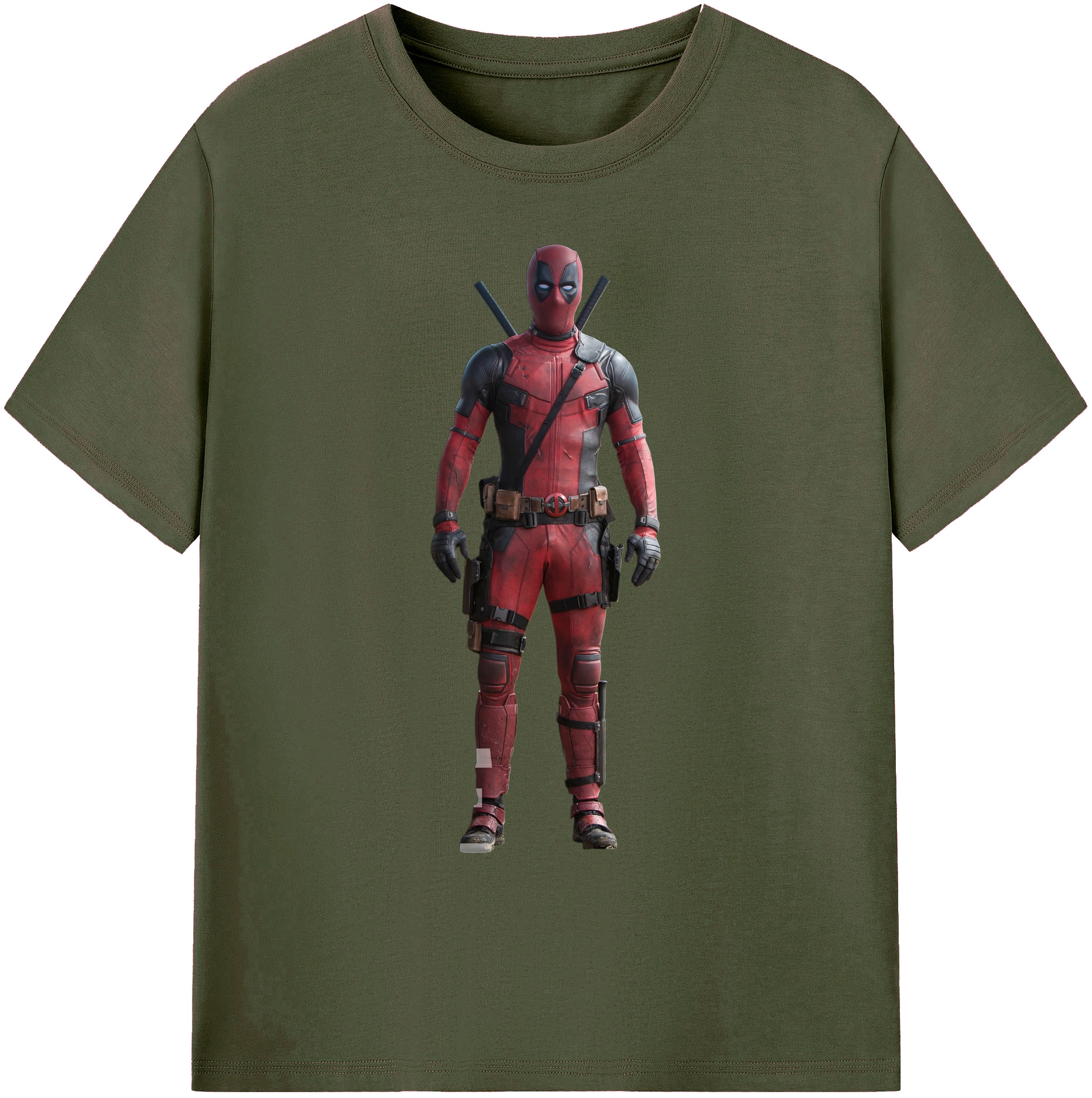（画像用） Deadpool デッドプール 綿100％ メンズ半袖Tシャツ｜肌触りやわらか＆通気性